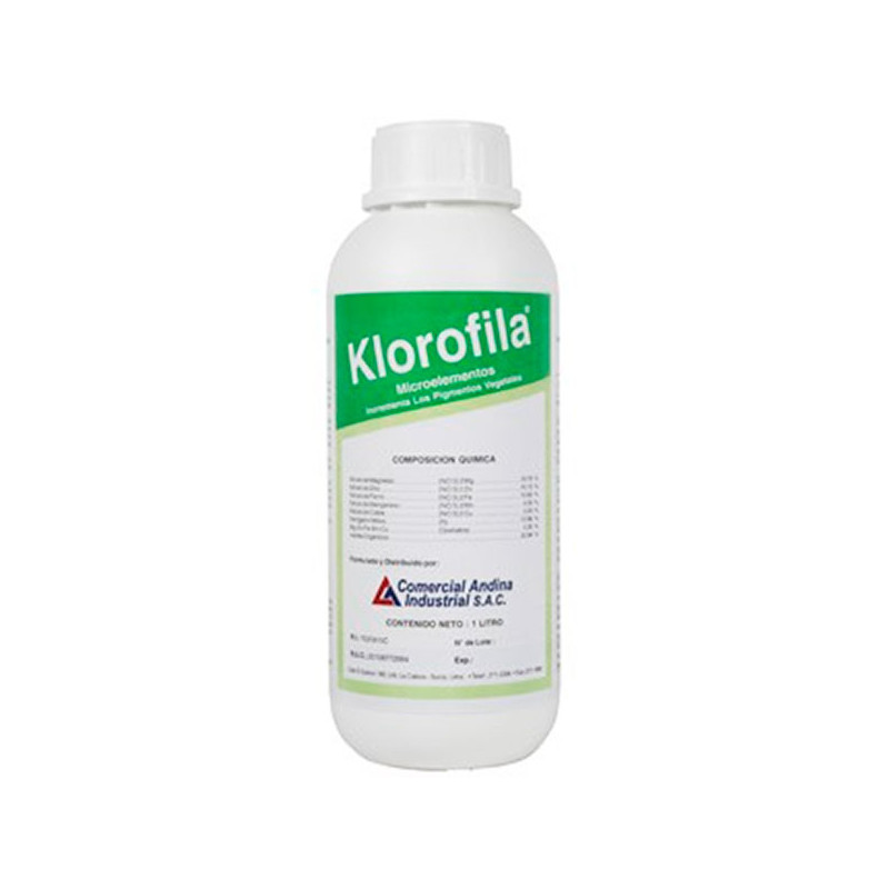  Klorofila 1L, Magnesio+Microelementos, Fertilizantes foliares, CAISAC 18.644068 Klorofila 1L, Magnesio+Microelementos, Fertiliz