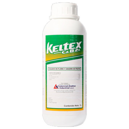  Keltex Calcio Boro Zinc 1L, Fertilizante foliar con aminoacidos, CAISAC 22.033898 Keltex Calcio Boro Zinc 1L, Fertilizante foli