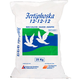  Fertiphoska 12-12-17-2Mg 50Kg, Fertilzante Unigrano, FSA 200 Fertiphoska 12-12-17-2Mg 50Kg, Fertilzante Unigrano, FSA
Es un fer