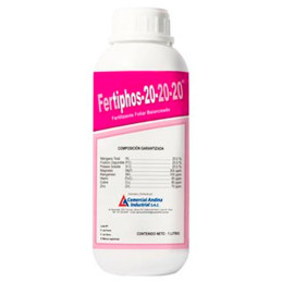  Fertiphos 20-20-20 1L, Fertilizante Foliar NPK, CAISAC 16.949153 Fertiphos 20-20-20 1L, Fertilizante Foliar NPK, CAISAC
Fertili