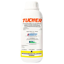  Tucher 1L, Lambdacyhalothrina, Insecticida no sistemico accion contacto ingestion, CAISAC 105.084746 Tucher 1L, Lambdacyhalothr