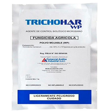  Trichohar WP 1Kg, Trichoderma harzianum, Hongo antagonico, CAISAC 136.440678 Trichohar WP 1Kg, Trichoderma harzianum, Hongo ant