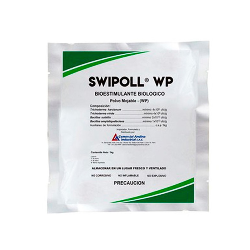  Swipoll 1Kg, Bioestimulante biologico antagonico, CAISAC 293.220339 Swipoll 1Kg, Bioestimulante biologico antagonico, CAISAC
Es