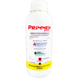  Primmex 1L, Cipermetrina, Insecticida Accion contacto ingestion, CAISAC 47.457627 Primmex 1L, Cipermetrina, Insecticida Accion 