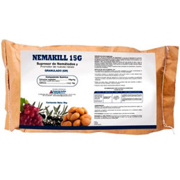  Nemakill 15G 5Kg, Quinoleina Extractos vegetales, Nematicida granulado accion contacto inhalacion, CAISAC 105.932203 Nemakill 1