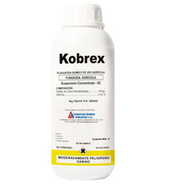  Kobrex 1L, Sulfato de Cobre Pentahidratado, Fungicida cuprico, CAISAC 159.322034 Kobrex 1L, Sulfato de Cobre Pentahidratado, Fu