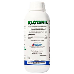  Klotanil 1L, Dimethomorph+Chlorothalonil, Fungicida sistemico traslaminar, CAISAC 110.169492 Klotanil 1L, Dimethomorph+Chloroth