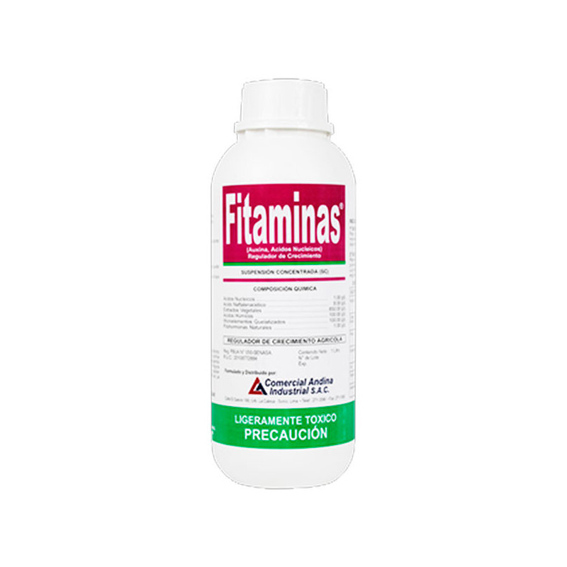  Fitaminas 500ml, Auxinas Acidos Nucleicos, Reguladores de crecimiento, CAISAC 50 Fitaminas 500ml, Auxinas Acidos Nucleicos, Reg