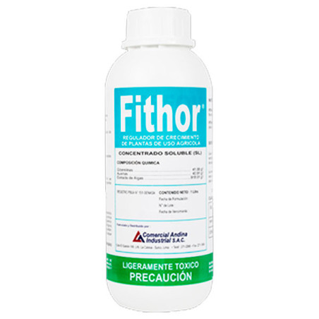  Fithor 1L, Giberelinas+Auxinas, Regulador de crecimiento, CAISAC 156.779661 Fithor 1L, Giberelinas+Auxinas, Regulador de crecim