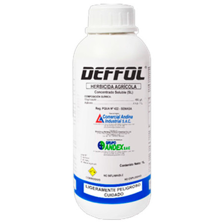  Deffol 4L, Glifosato, Herbicida Accion sistemico no selectivo, CAISAC 155.932203 Deffol 4L, Glifosato, Herbicida Accion sistemi