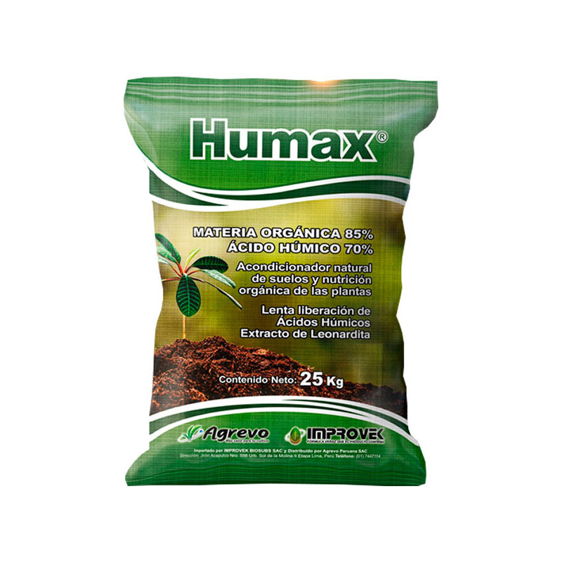  Humax 25Kg, Acido Humico 70% Gr, Fertilizante Granular, Agrevo 114.40678 Humax 25Kg, Acido Humico 70% Gr, Fertilizante Granular