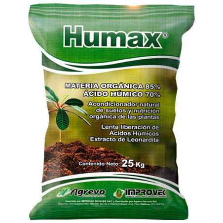  Humax 25Kg, Acido Humico 70% Gr, Fertilizante Granular, Agrevo 114.40678 Humax 25Kg, Acido Humico 70% Gr, Fertilizante Granular