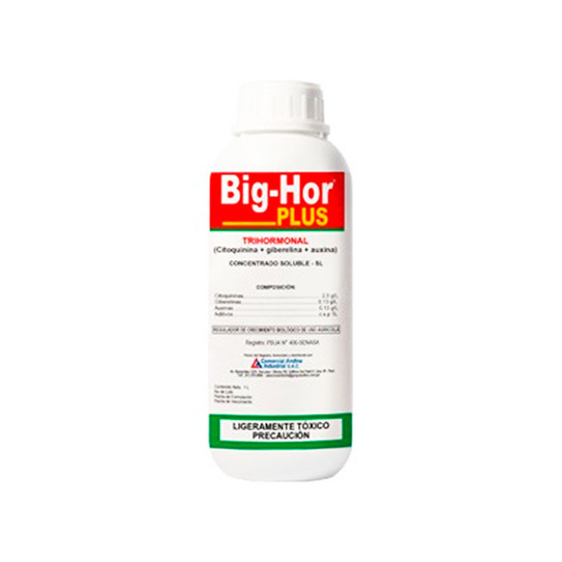  Big Hor Plus 500ml, Trihormonal Regulador fisiologico, CAISAC 55.084746 Big Hor Plus 500ml, Trihormonal Regulador fisiologico, 