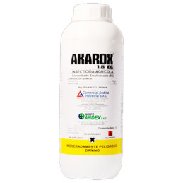  Akarox 250ml, Abamectin, Acaricida Insecticida Accion Translaminar, CAISAC 16.949153 Akarox 250ml, Abamectin, Acaricida Insecti
