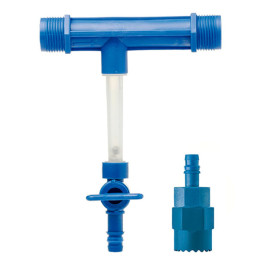  Sistema Venturi Inyector de Fertilizantes 3/4" 143.220339 Sistema Venturi Inyector de Fertilizantes 3/4"
La inyección de sustan