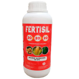  Fertisil 20-20-20 1L, Fertilizante foliar con (N-P-K), AQS 20.338983 Fertisil 20-20-20 1L, Fertilizante foliar con (N-P-K), AQS