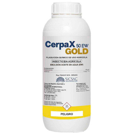  Cerpax Gold 1L,Deltametrina Insecticida Accion Contacto Ingestion, SICompany 61.016949 Cerpax Gold 1L,Deltametrina Insecticida 