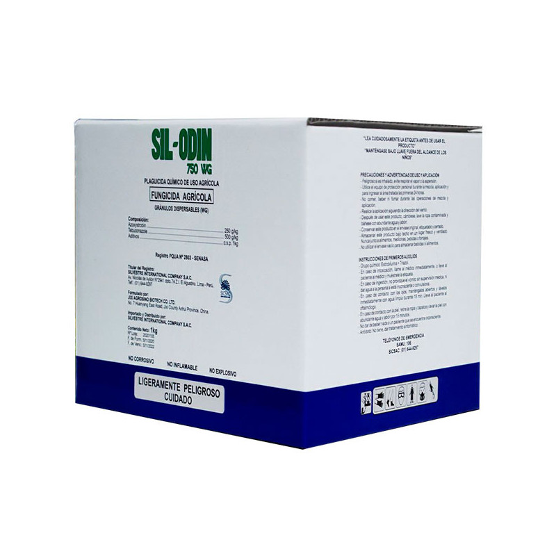  Sil-Odin 1Kg, Tebocunazole+Azoxystrobin Fungicida Sistemico, SICompany 250 Sil-Odin 1Kg, Tebocunazole+Azoxystrobin Fungicida Si