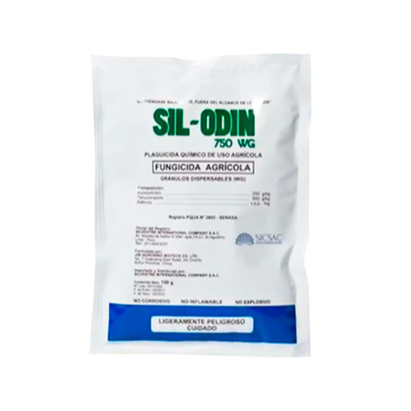  Sil-Odin 100gr, Tebocunazole+Azoxystrobin Fungicida Sistemico, SICompany 33.898305 Sil-Odin 100gr, Tebocunazole+Azoxystrobin Fu