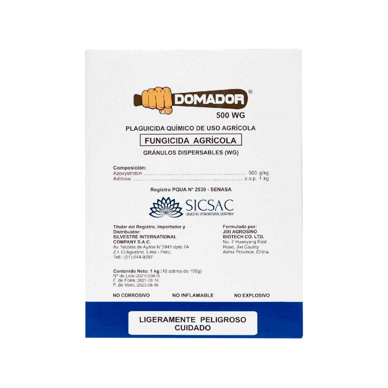  Domador 1Kg, Azoxystrobin WG Fungicida Accion Sistemico, SICompany 254.237288 Domador 1Kg, Azoxystrobin WG Fungicida Accion Sis