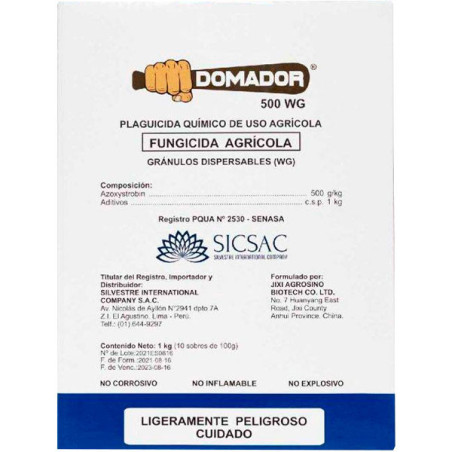  Domador 1Kg, Azoxystrobin WG Fungicida Accion Sistemico, SICompany 254.237288 Domador 1Kg, Azoxystrobin WG Fungicida Accion Sis